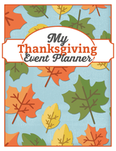 Load image into Gallery viewer, My Wondermom Shop Thanksgiving Planner - printable.
