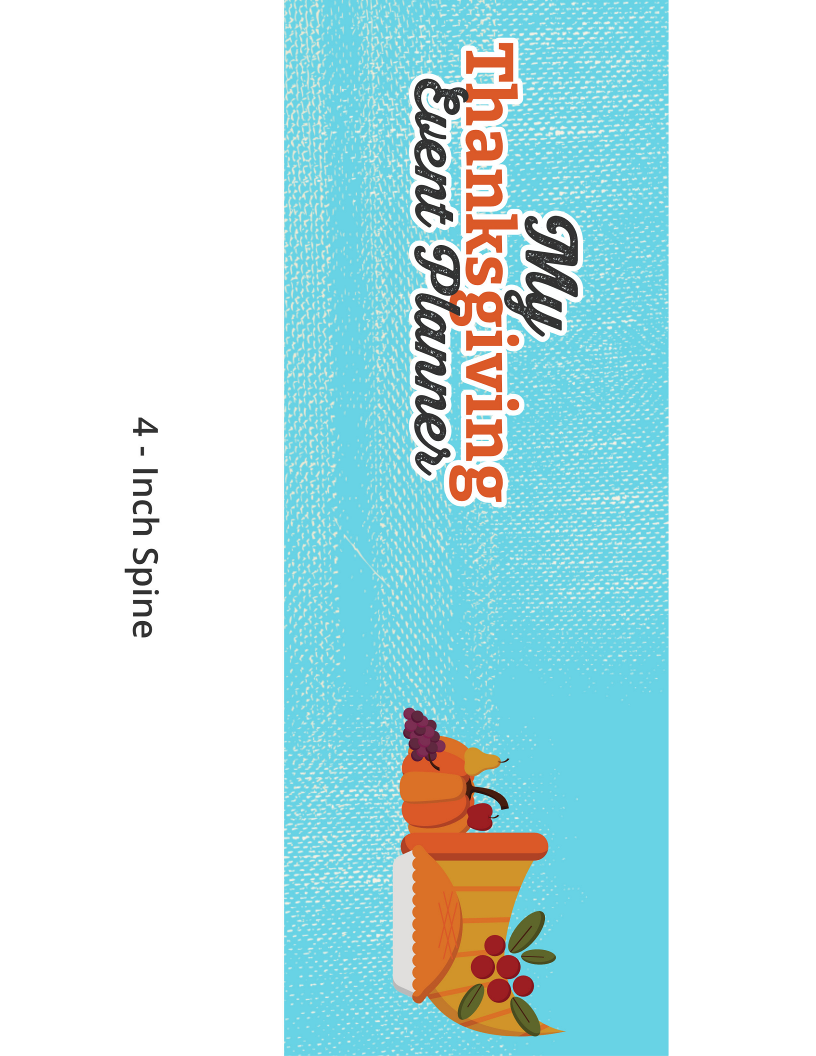 A printable Thanksgiving Planner banner with an image of a turkey by Wondermom Shop.