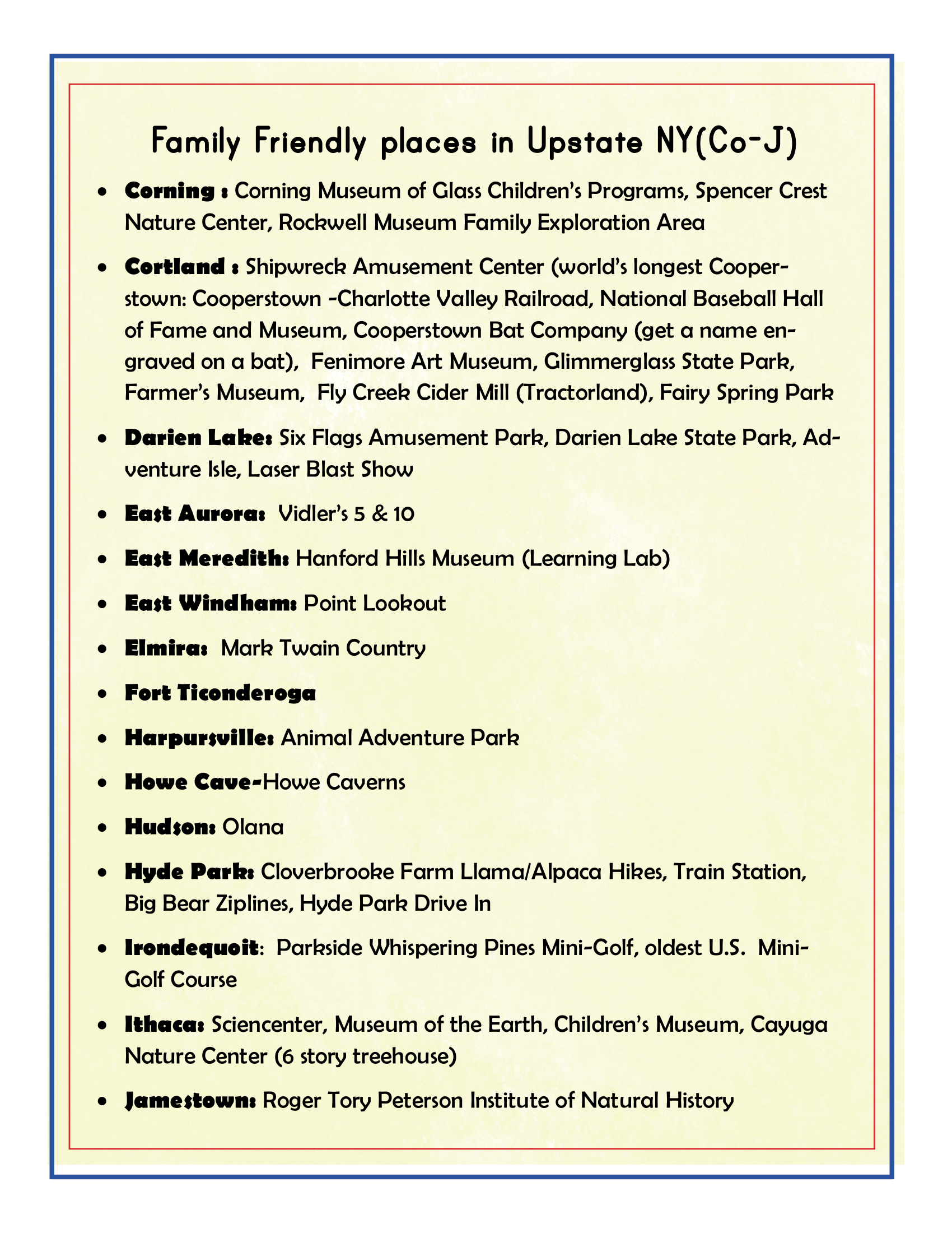 Discover family-friendly destinations in Upstate New York with the **Upstate New York Travel Guide and Activity Kit for Kids** from **Wondermom Shop**. Uncover museums, amusement parks, nature centers, and historical sites in towns like Corning, Rochester, Syracuse, Ithaca, and more. Perfect for your next adventure!