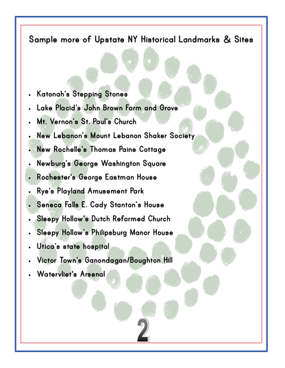 Upstate New York Travel Guide and Activity Kit for Kids