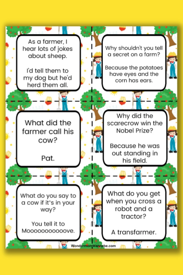 Farm Jokes for Kids