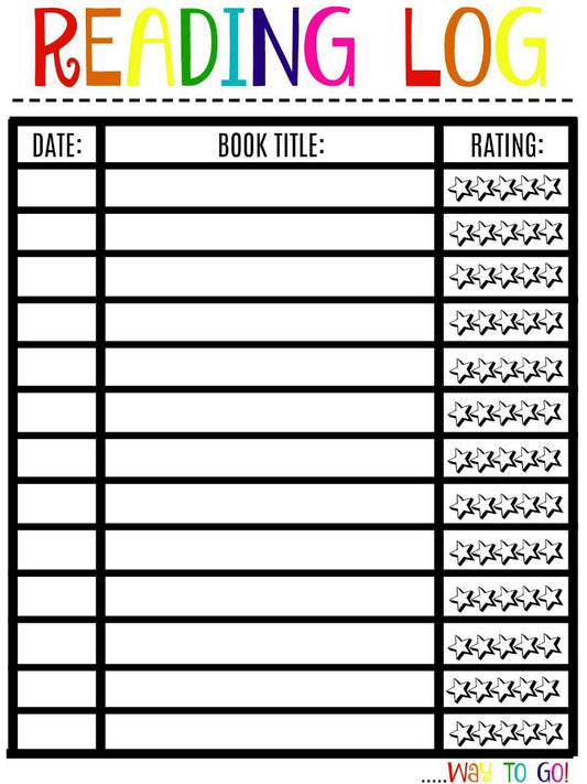 Introducing the VIP Vault Reading Log for Kids, a digital reading log template designed to motivate kids with a printable reading log.