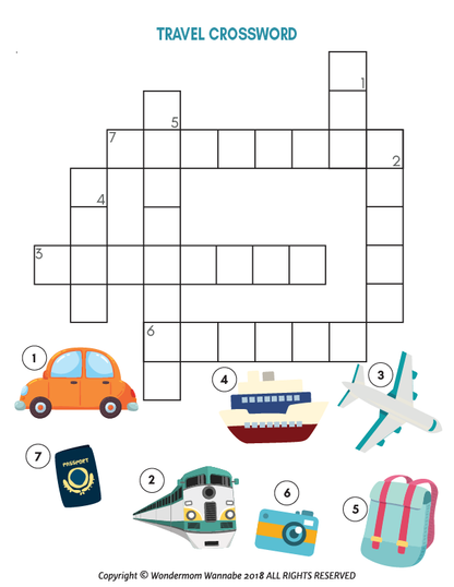 Travel Activity Kit for Kids