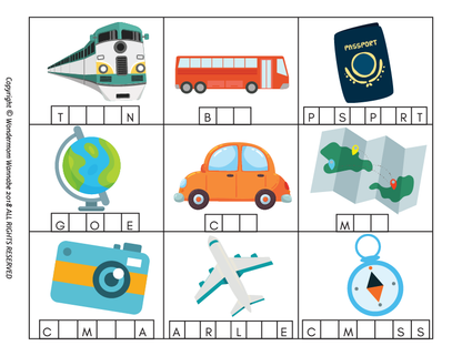 Travel Activity Kit for Kids