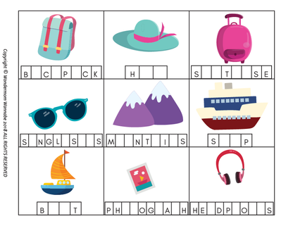 Travel Activity Kit for Kids