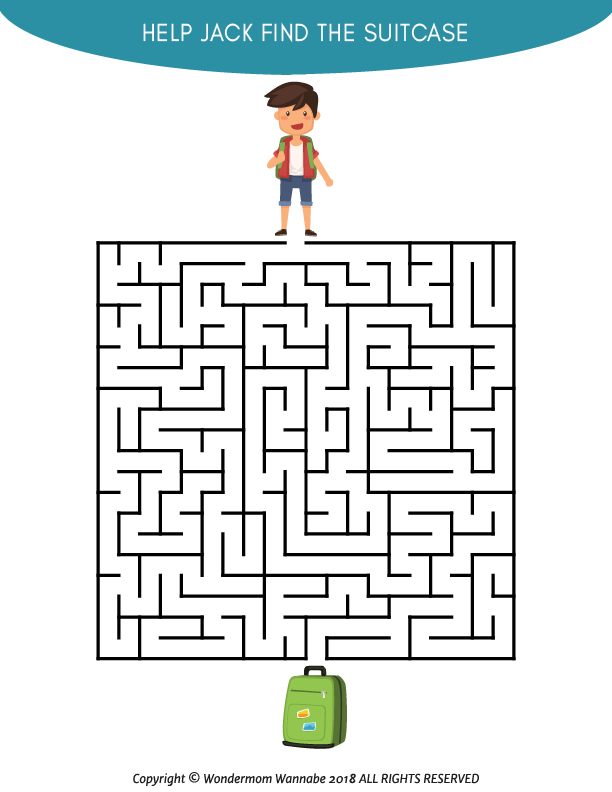 Travel Activity Kit for Kids