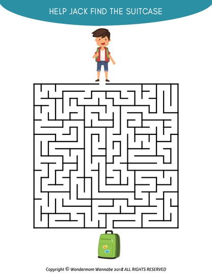 Travel Activity Kit for Kids