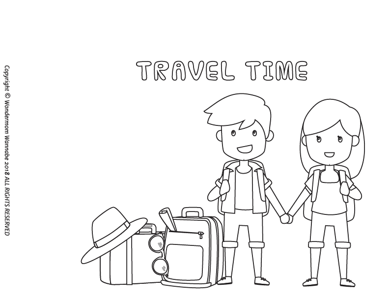 Travel Activity Kit for Kids