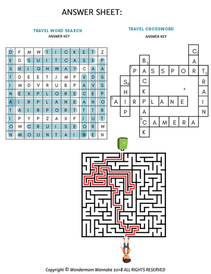 Travel Activity Kit for Kids