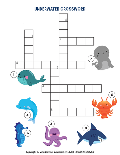 Under the Sea Activity Kit for Kids