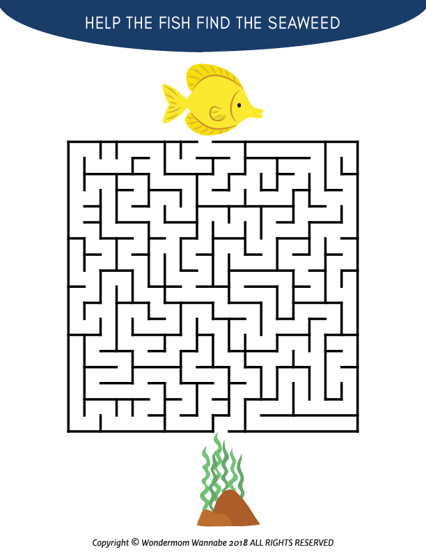 Under the Sea Activity Kit for Kids