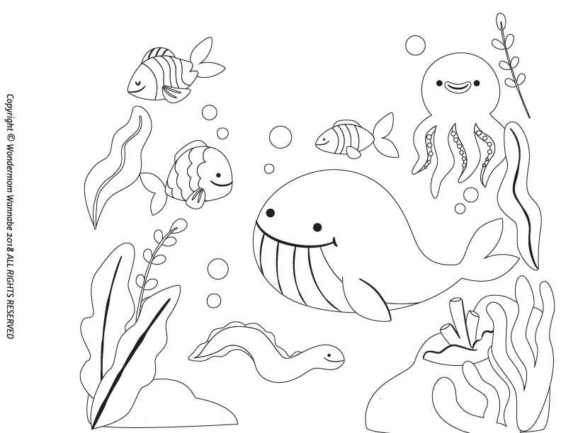 Under the Sea Activity Kit for Kids