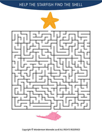 Under the Sea Activity Kit for Kids