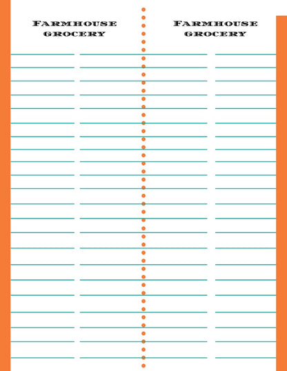 A printable Ultimate Prepper Guide with an orange background for emergencies from Wondermom Shop.