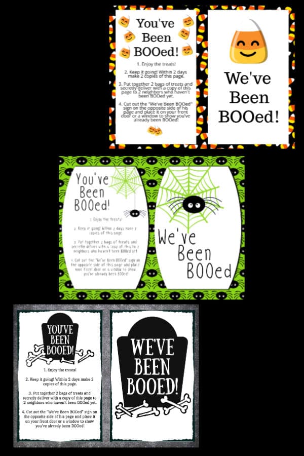 We've been You’ve Been Booed Printables - boo'd - we've been You’ve Been Booed Printables - we've been.