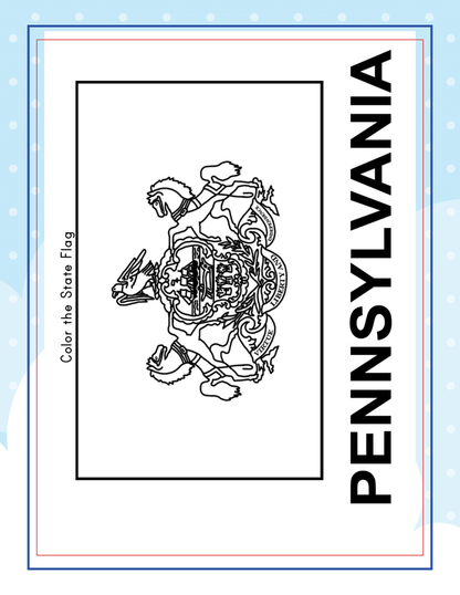 Pennsylvania Travel Guide and Activity Kit for Kids