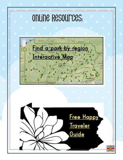 Pennsylvania Travel Guide and Activity Kit for Kids